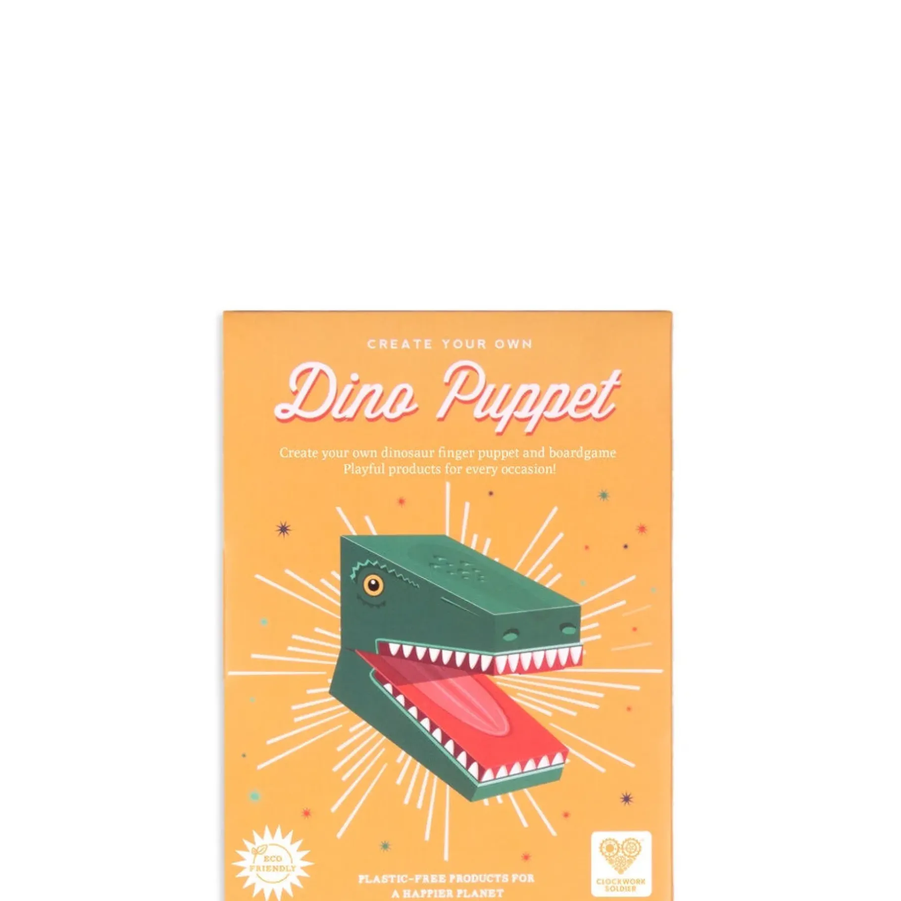 Create Your Own Dino Finger Puppet