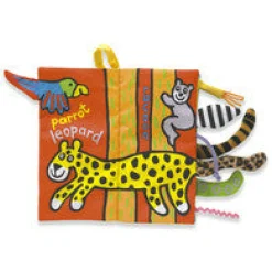 Jellycat Jungly Tails Soft Book