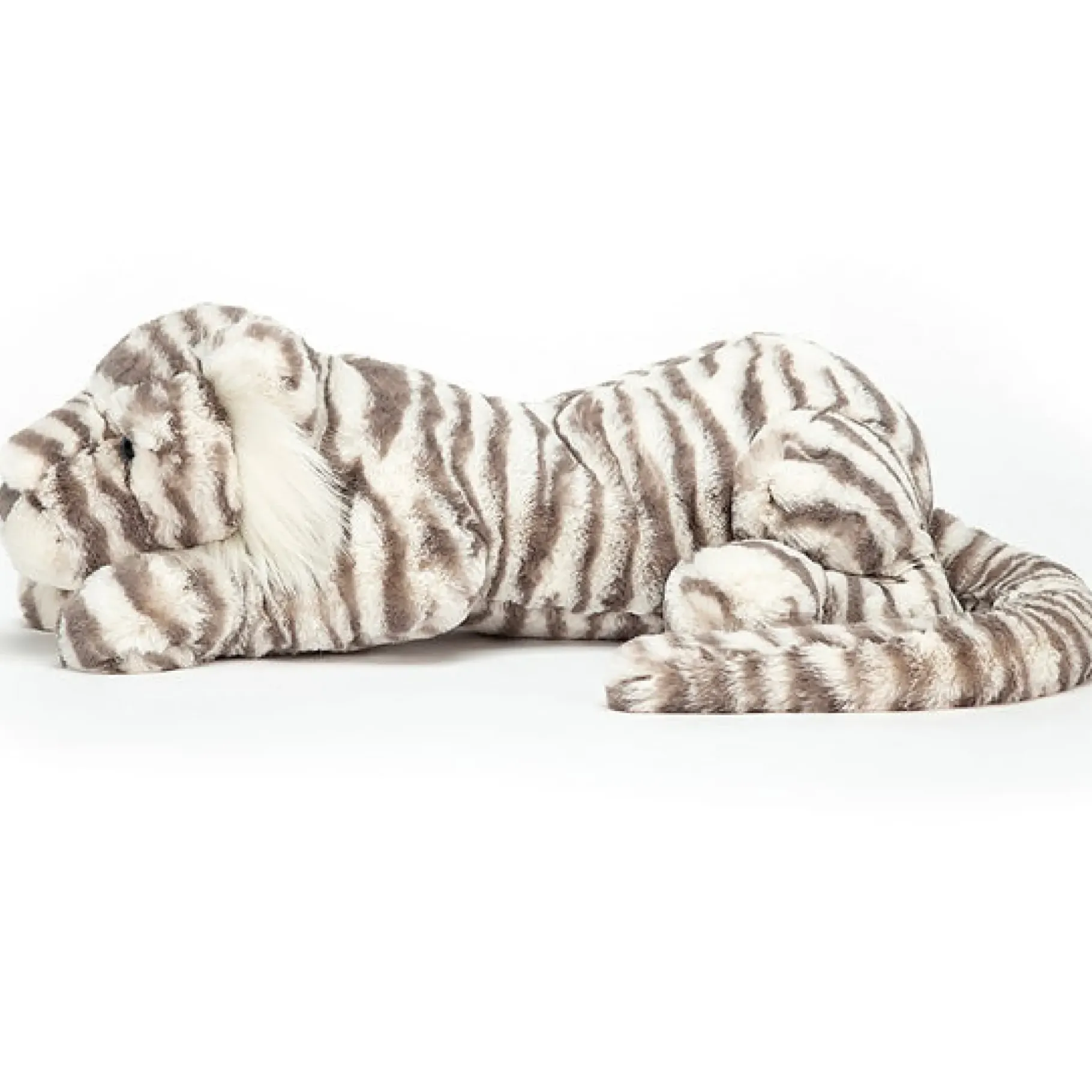 Jellycat Sacha Snow Tiger Little