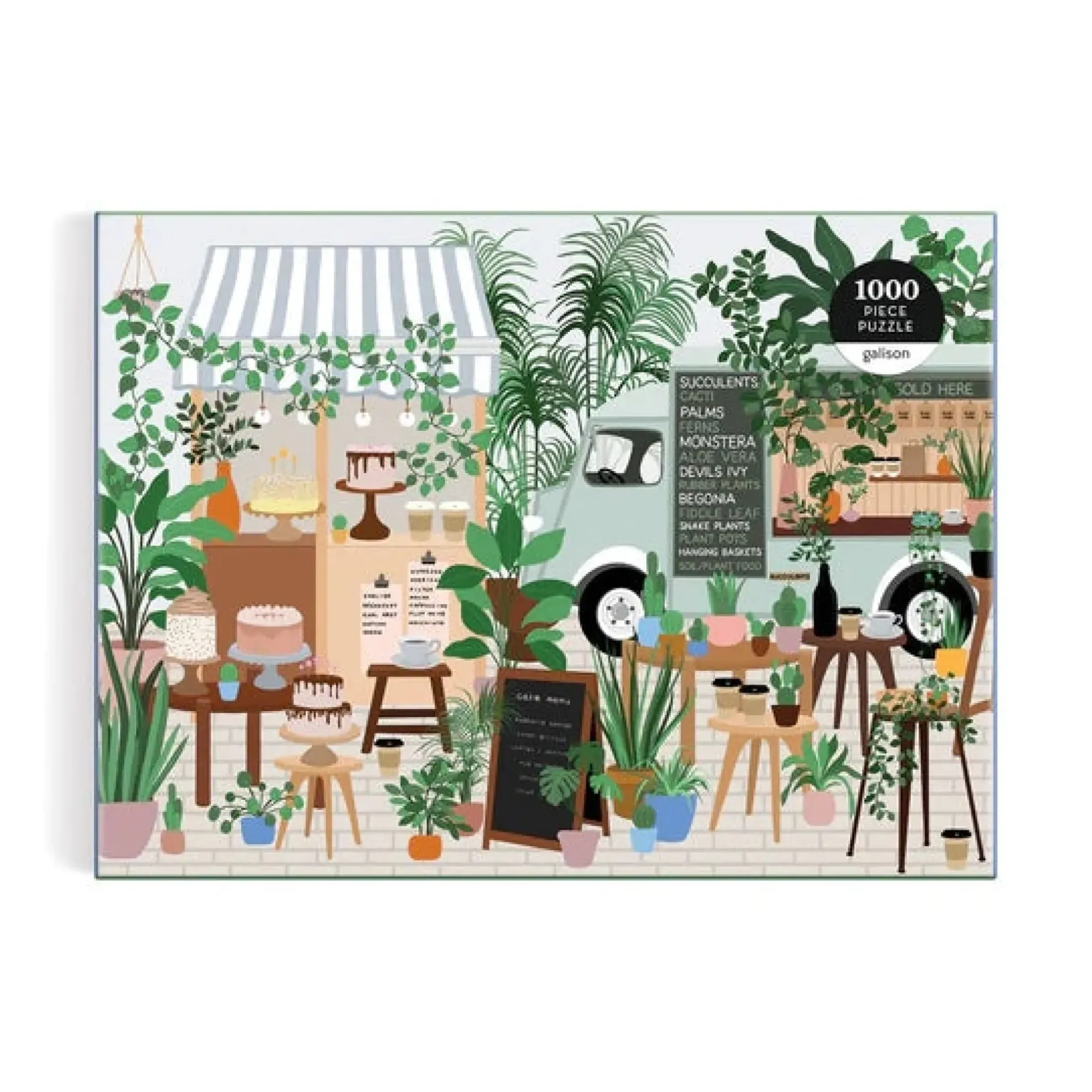 Plant Cafe 1000 Piece Jigsaw Puzzle